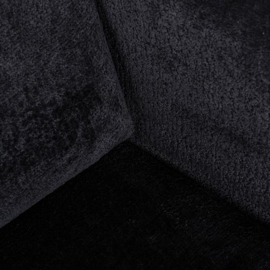 Turner black chenille - hochwertiger Sessel
